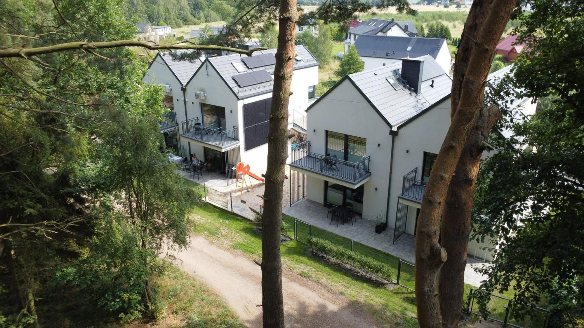 Apartamenty W Sam Las By Klif Ustka Eksteriør bilde