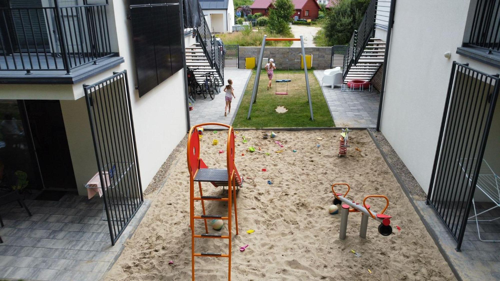 Apartamenty W Sam Las By Klif Ustka Eksteriør bilde